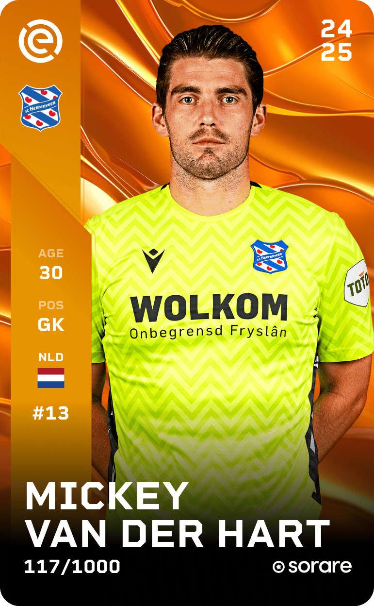 Mickey van der Hart 2024-25 • Limited 117/1000