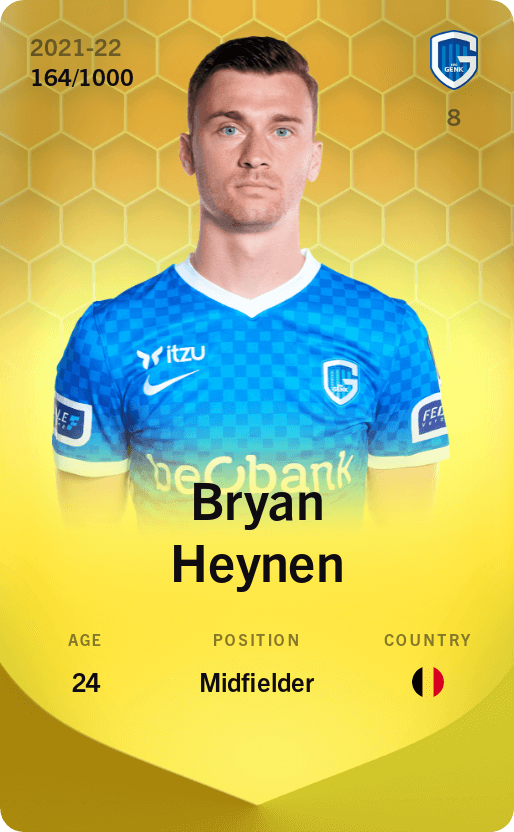 Bryan Heynen 2021-22 • Limited 164/1000