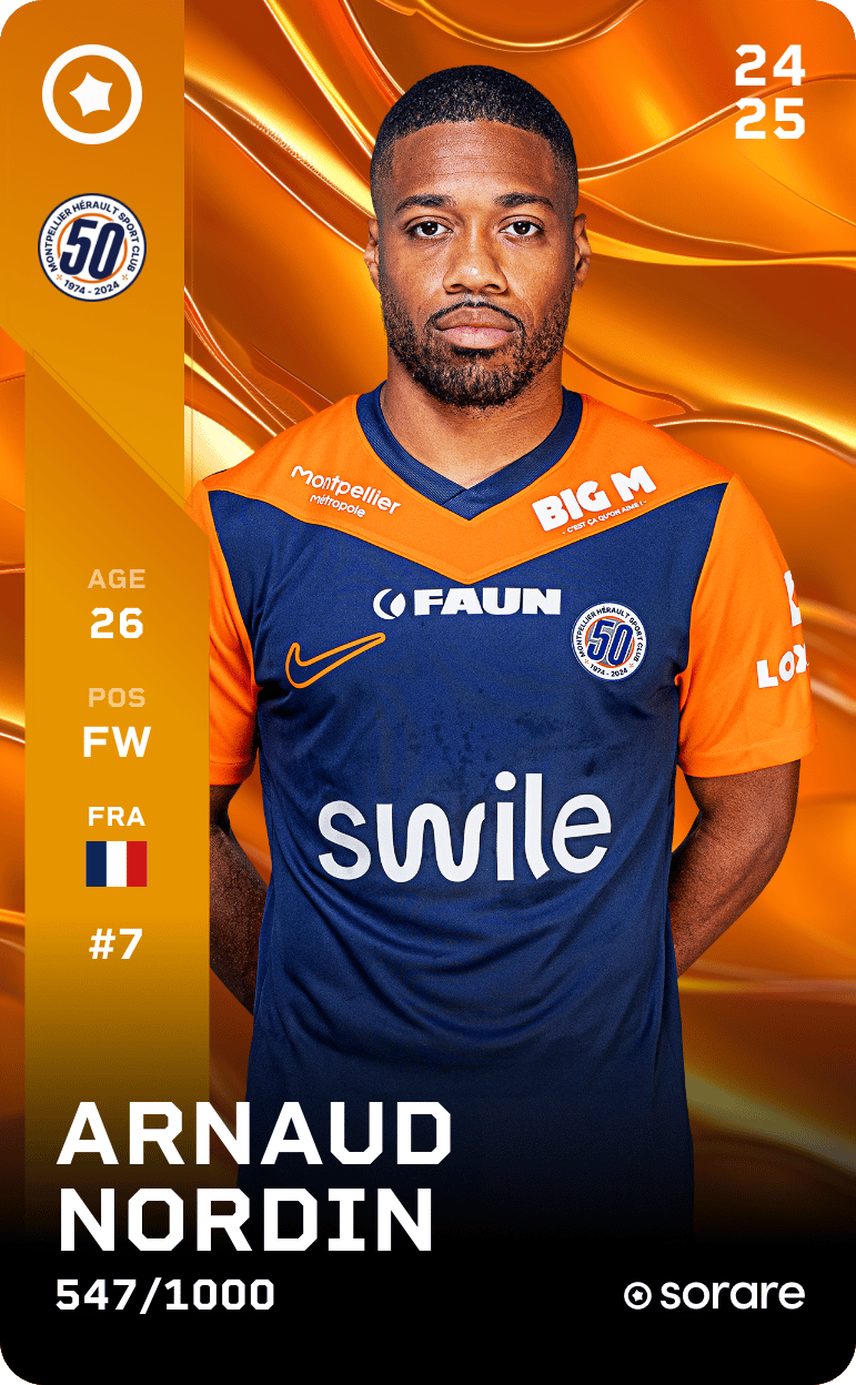Arnaud Nordin 2024-25 • Limited 547/1000