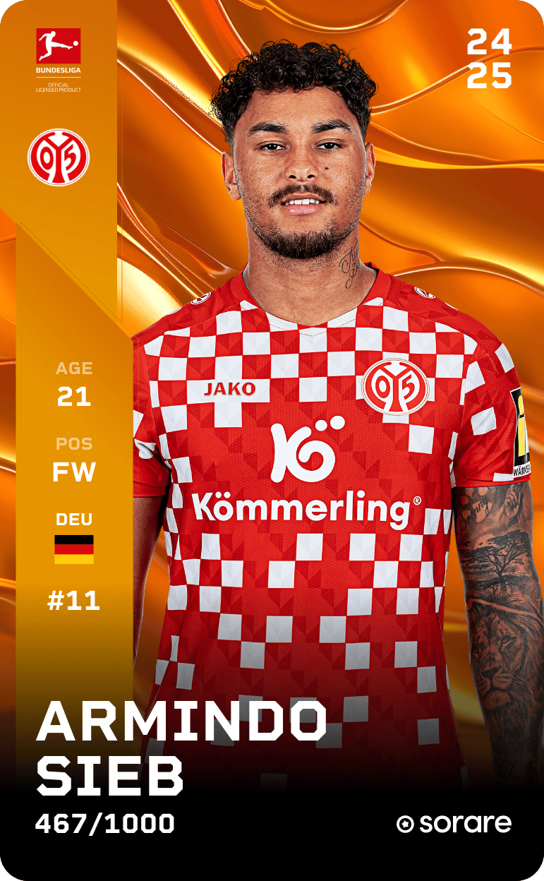 Armindo Sieb 2024-25 • Limited 467/1000