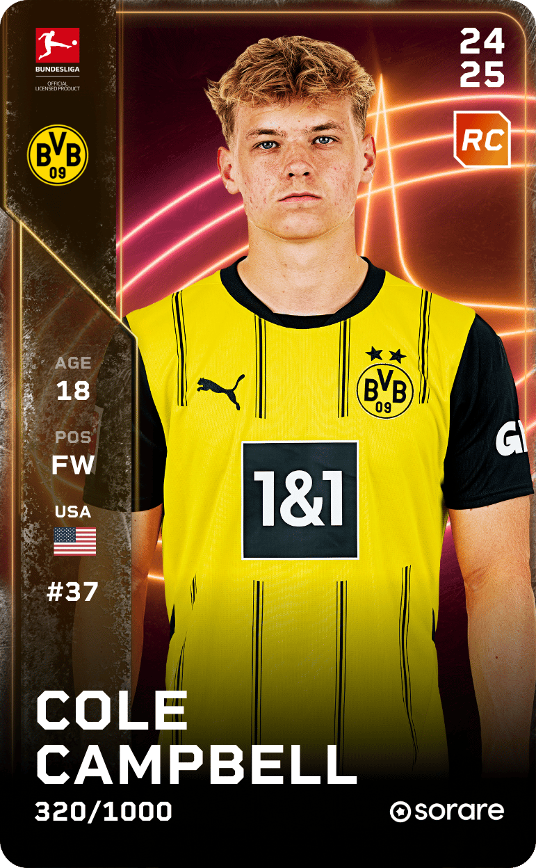 Cole Campbell 2024-25 • Limited 320/1000