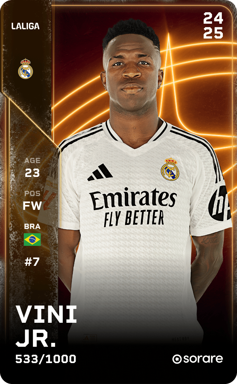 Vinícius Júnior 2024-25 • Limited 533/1000