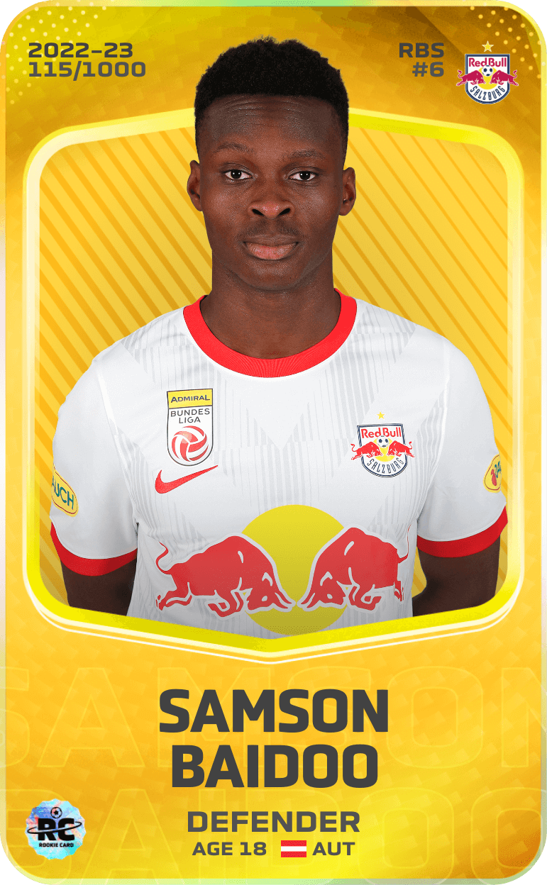 Samson Baidoo 2022-23 • Limited 115/1000