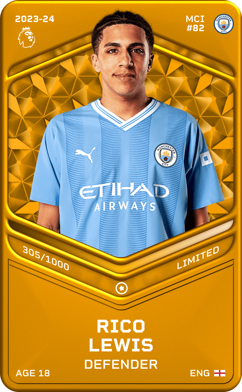 Rico Lewis 2023-24 • Limited 305/1000