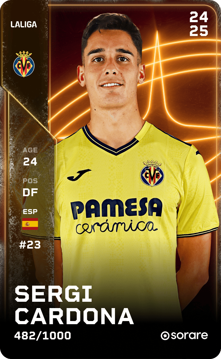 Sergi Cardona 2024-25 • Limited 482/1000