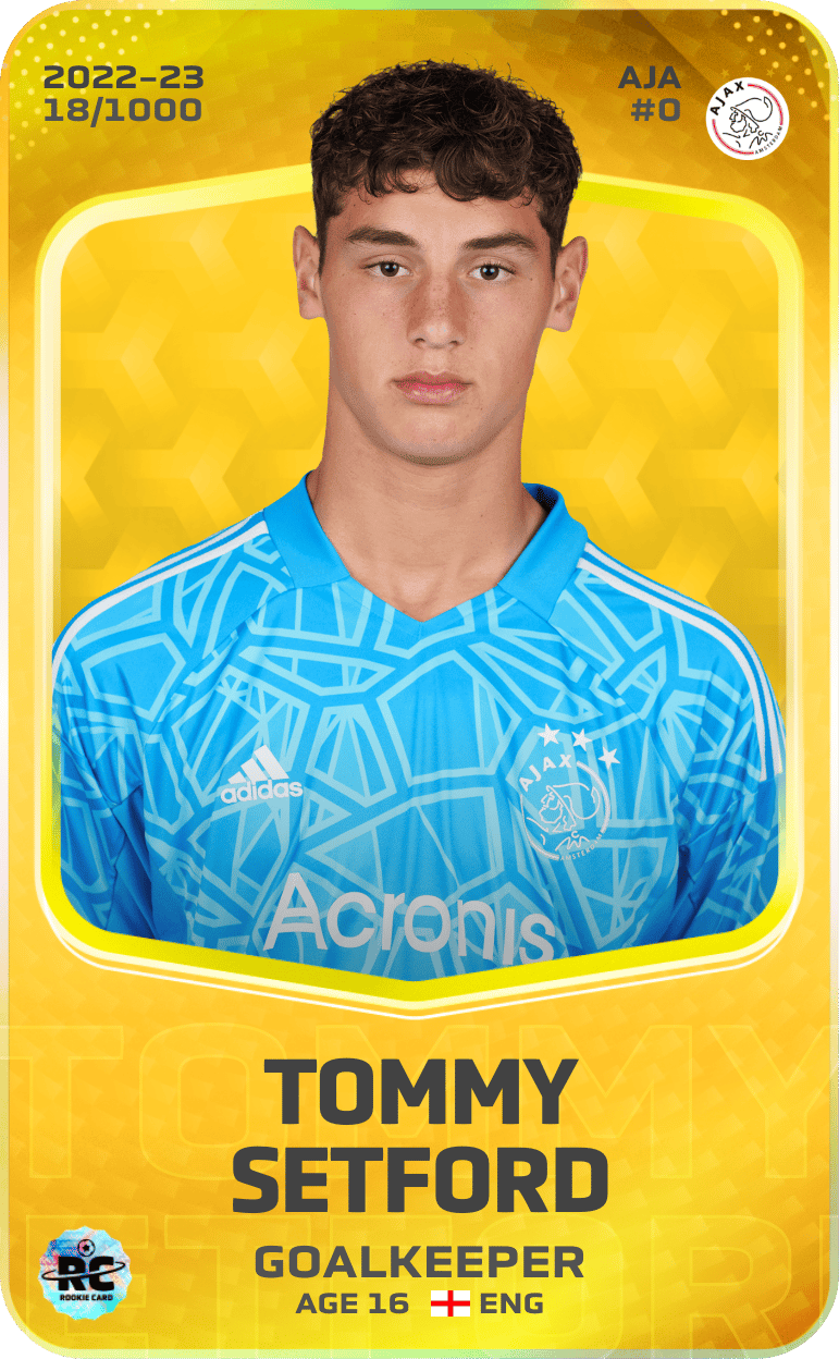 Tommy Setford 2022-23 • Limited 18/1000