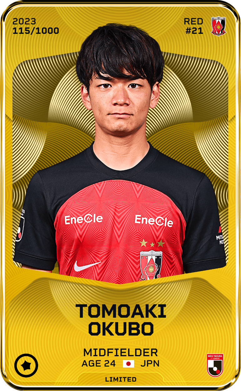 Tomoaki Okubo 2023-24 • Limited 115/1000
