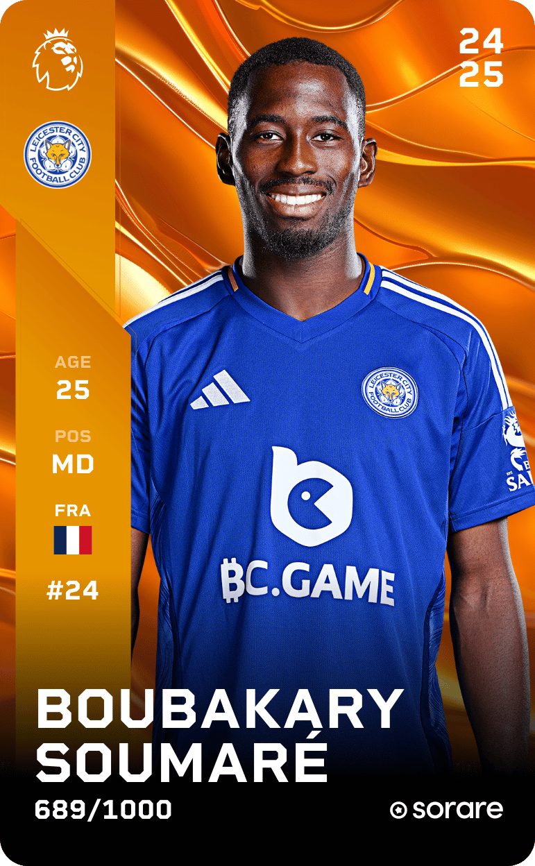 Boubakary Soumaré 2024-25 • Limited 689/1000