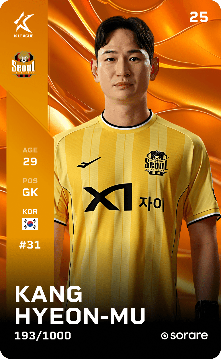 Kang Hyeon-Mu 2025-26 • Limited 193/1000