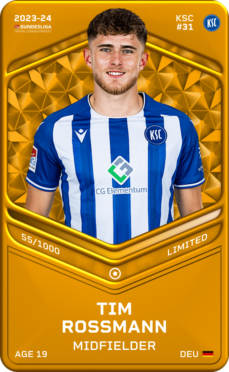 Tim Rossmann 2023-24 • Limited 55/1000