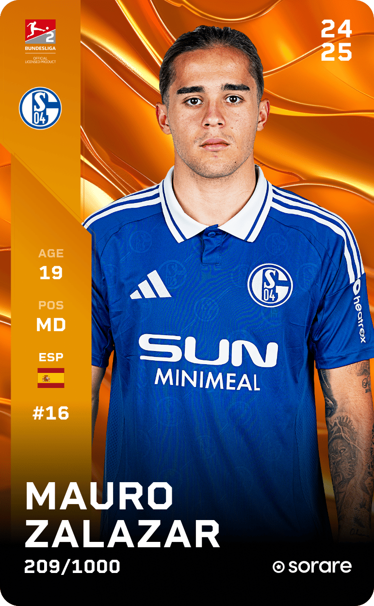 Mauro Zalazar 2024-25 • Limited 209/1000