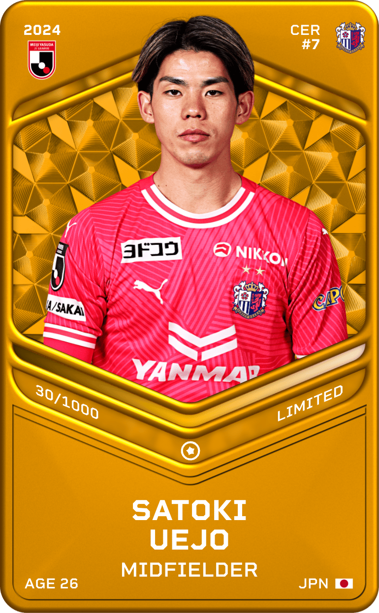 Satoki Uejo 2024-25 • Limited 30/1000