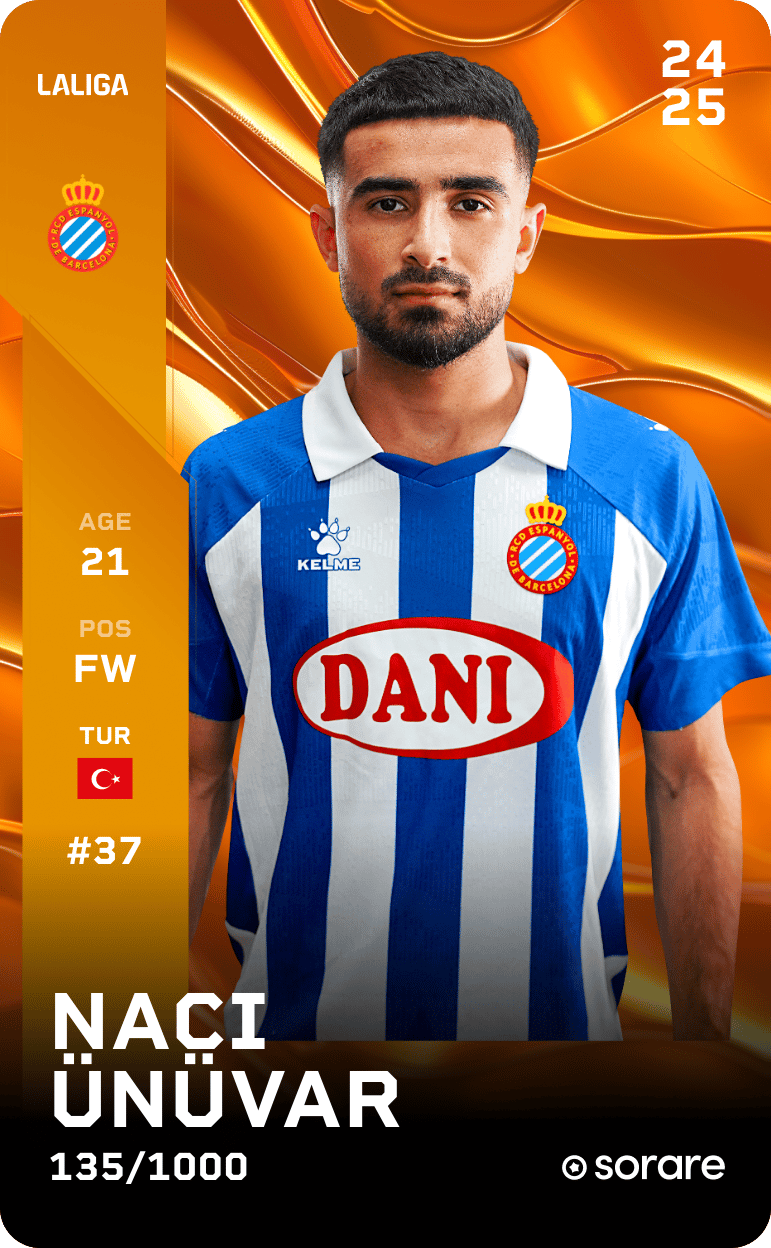 Naci Ünüvar 2024-25 • Limited 135/1000