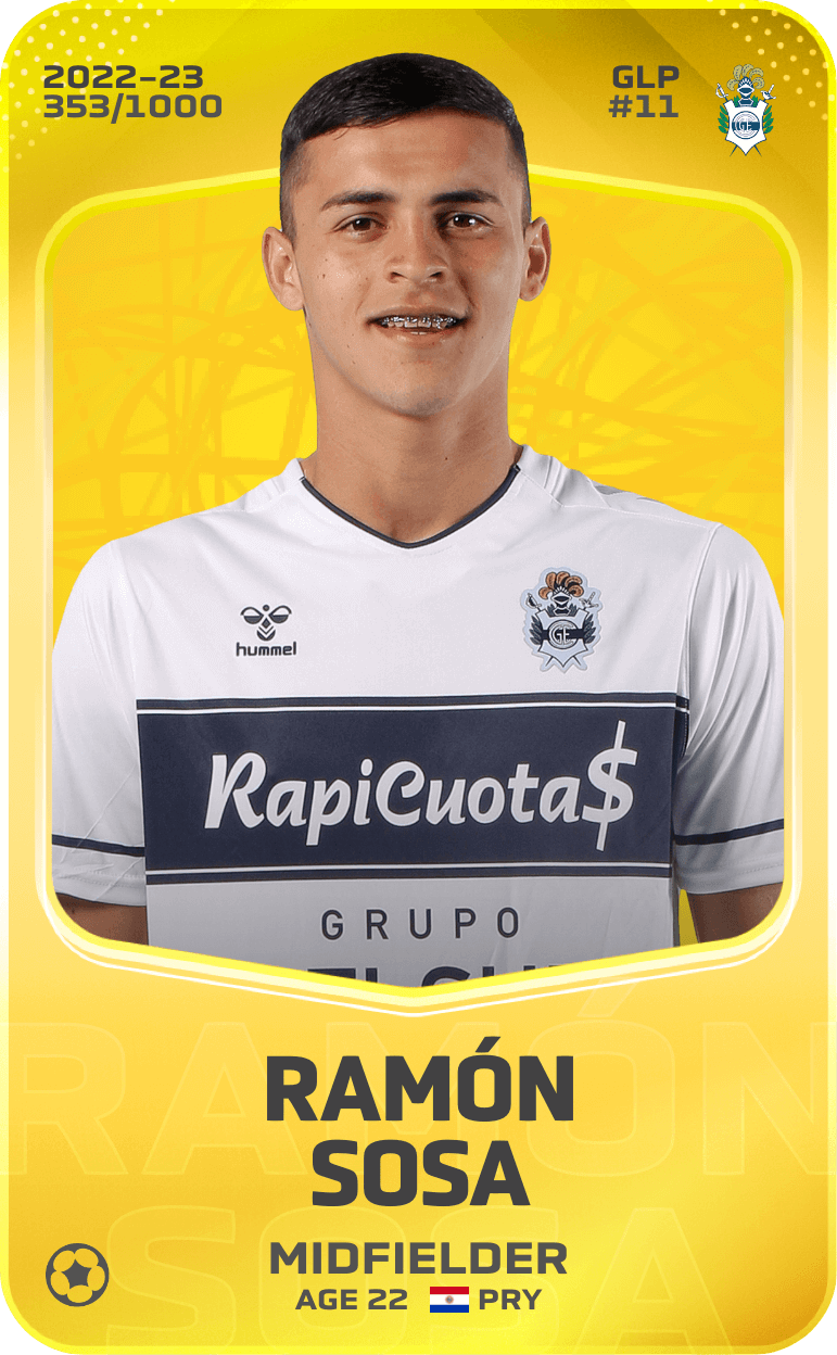 Ramón Sosa 2022-23 • Limited 353/1000