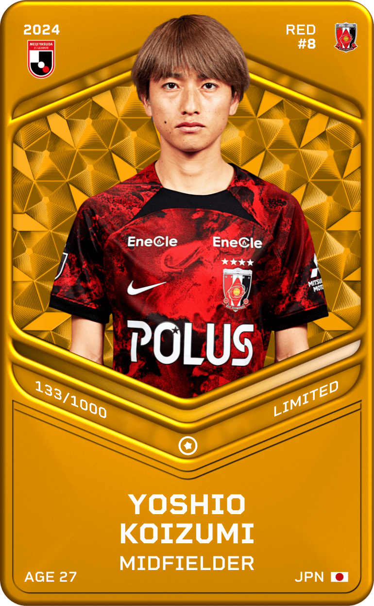 Yoshio Koizumi 2024-25 • Limited 133/1000