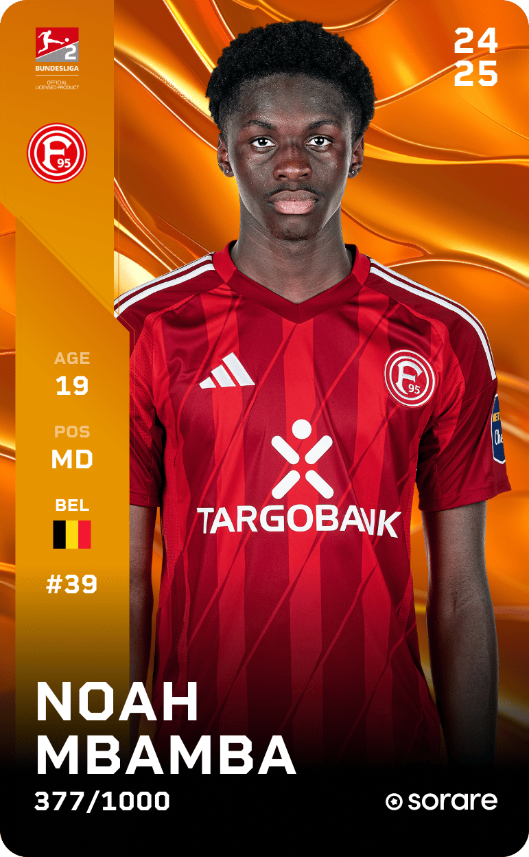 Noah Mbamba 2024-25 • Limited 377/1000