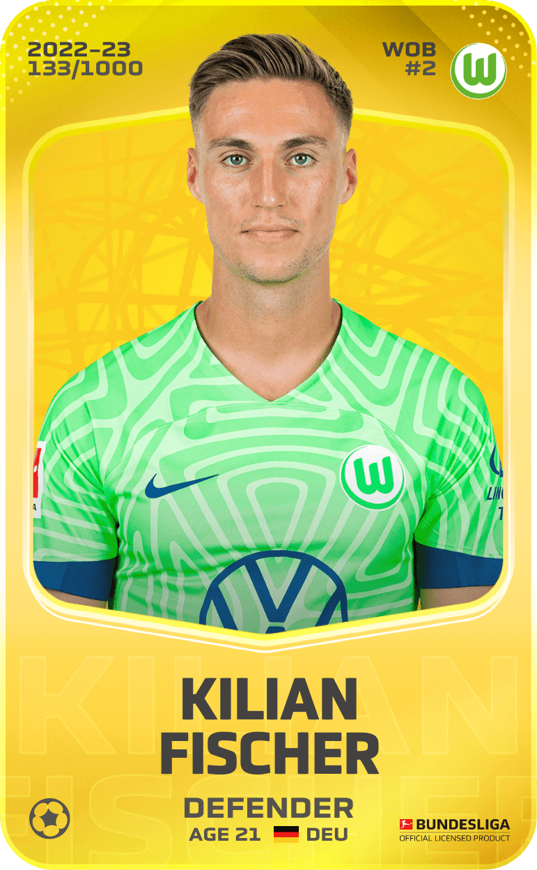 Kilian Fischer 2022-23 • Limited 133/1000