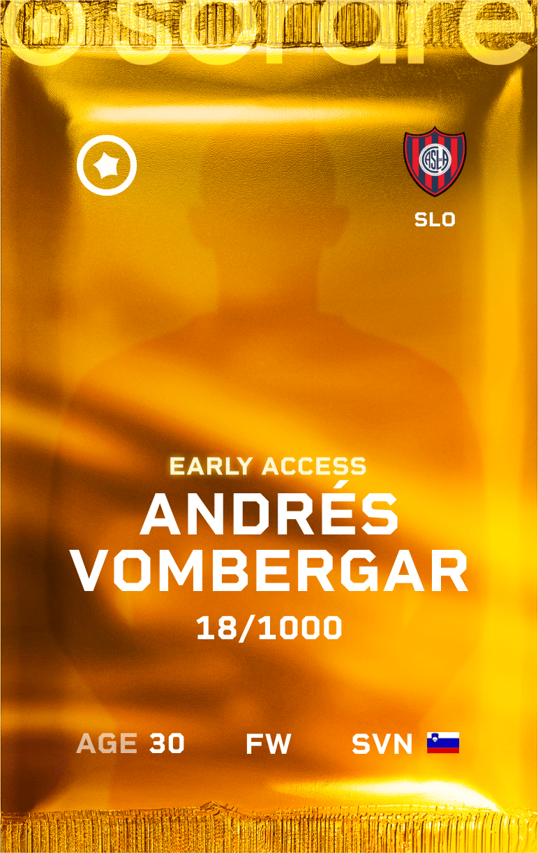 Andrés Vombergar 2025-26 • Limited 18/1000