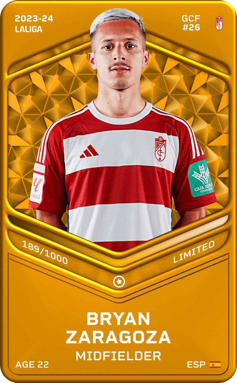 Bryan Zaragoza 2023-24 • Limited 189/1000
