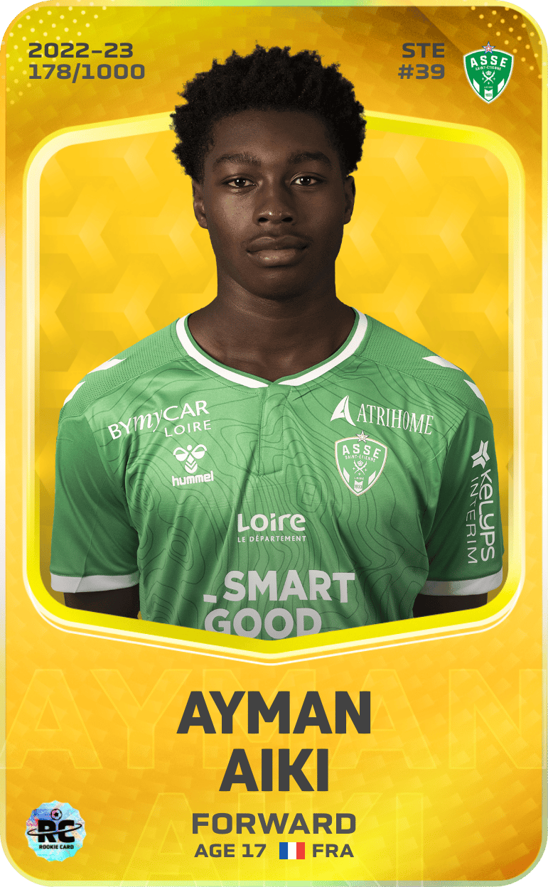 Ayman Aiki 2022-23 • Limited 178/1000