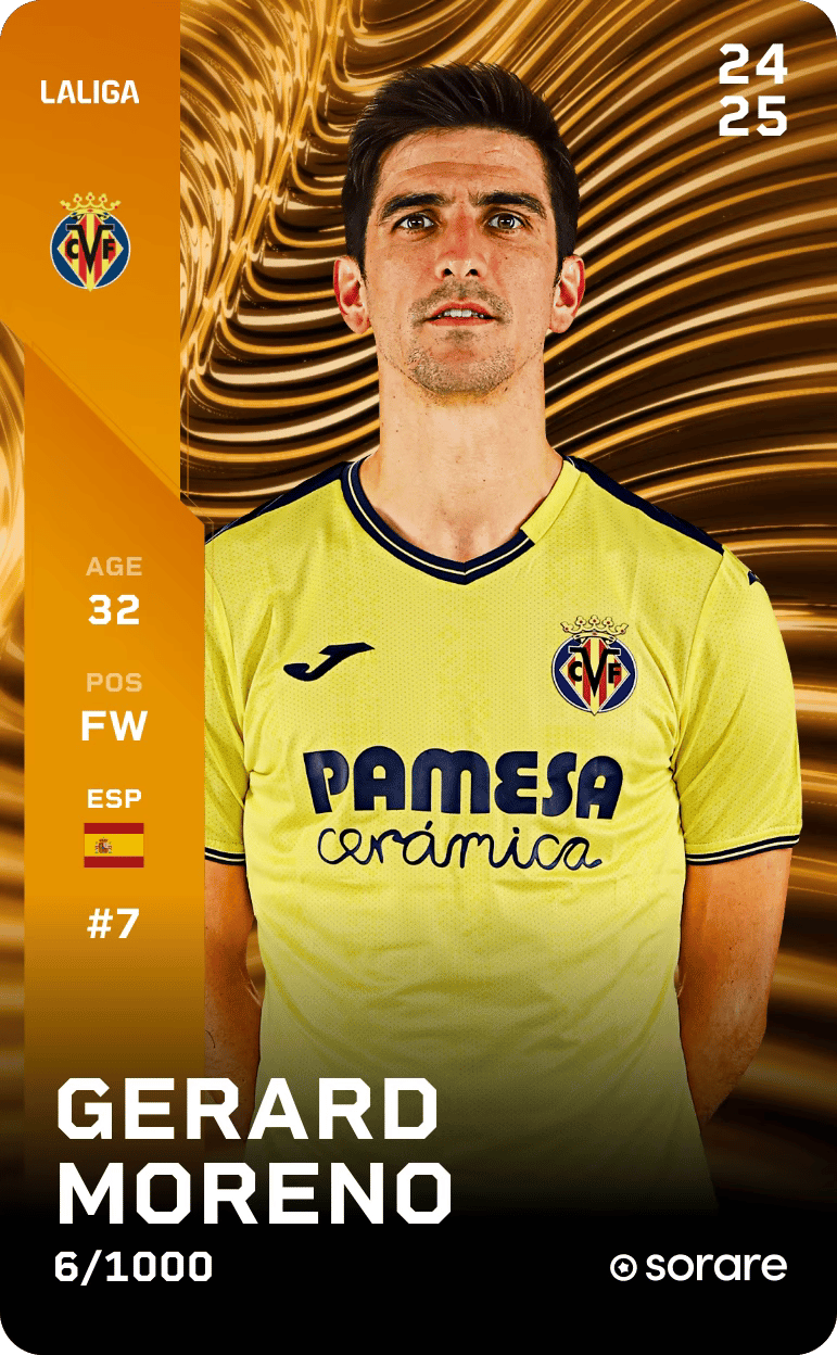 Gerard Moreno 2024-25 • Limited 6/1000