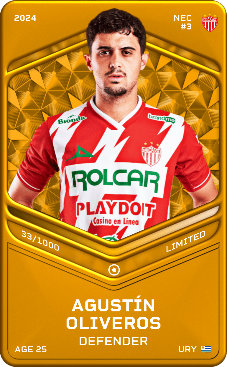 Agustín Oliveros 2024-25 • Limited 33/1000