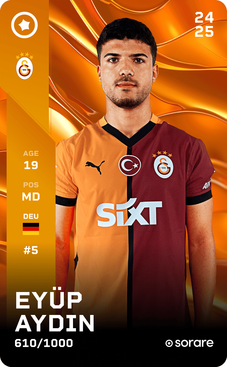 Eyüp Aydın 2024-25 • Limited 610/1000