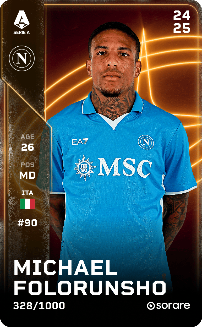 Michael Folorunsho 2024-25 • Limited 328/1000