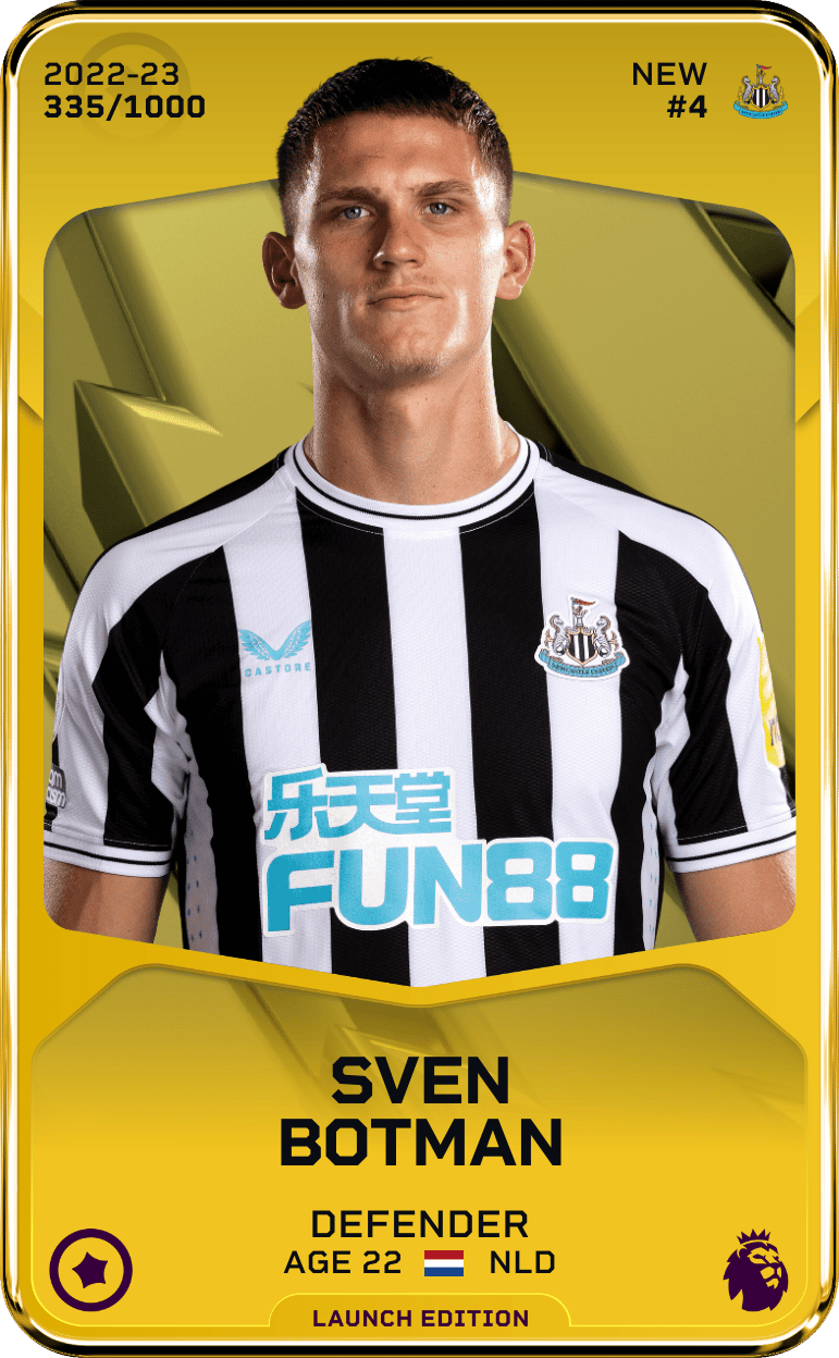 Sven Botman 2022-23 • Limited 335/1000