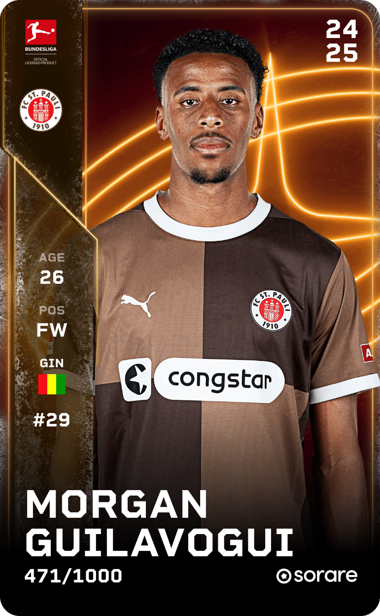 Morgan Guilavogui 2024-25 • Limited 471/1000