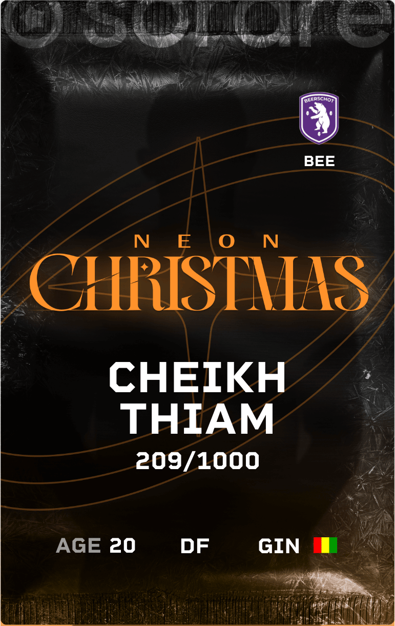 Cheikh Thiam 2024-25 • Limited 209/1000