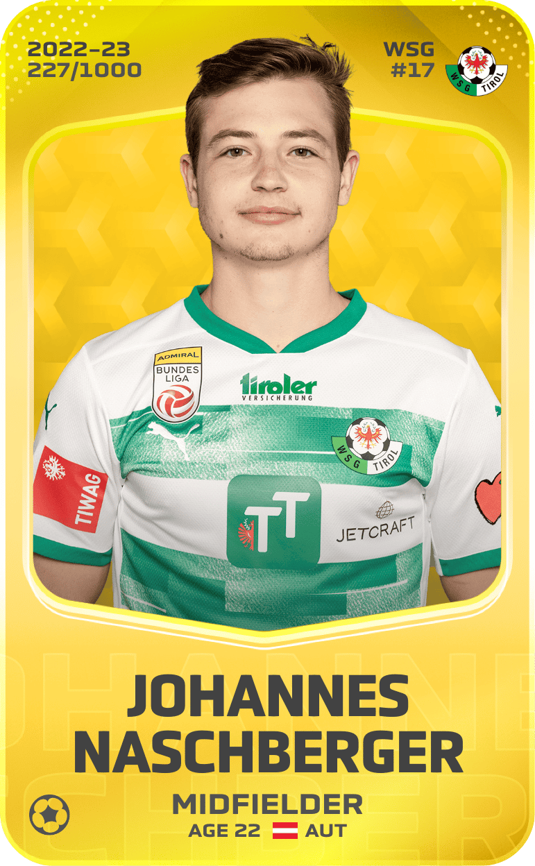 Johannes Naschberger 2022-23 • Limited 227/1000