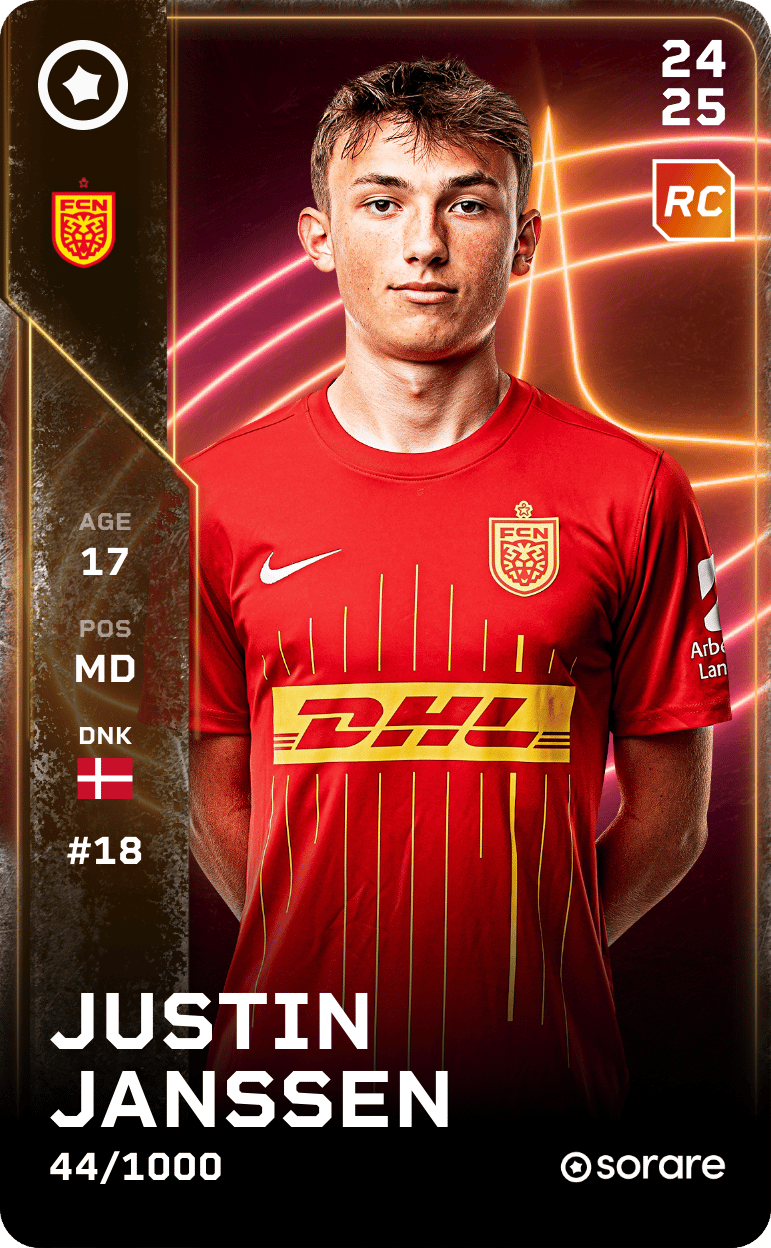 Justin Janssen 2024-25 • Limited 44/1000
