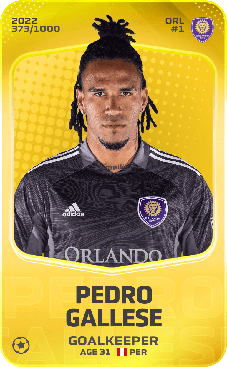 Pedro Gallese 2022-23 • Limited 373/1000