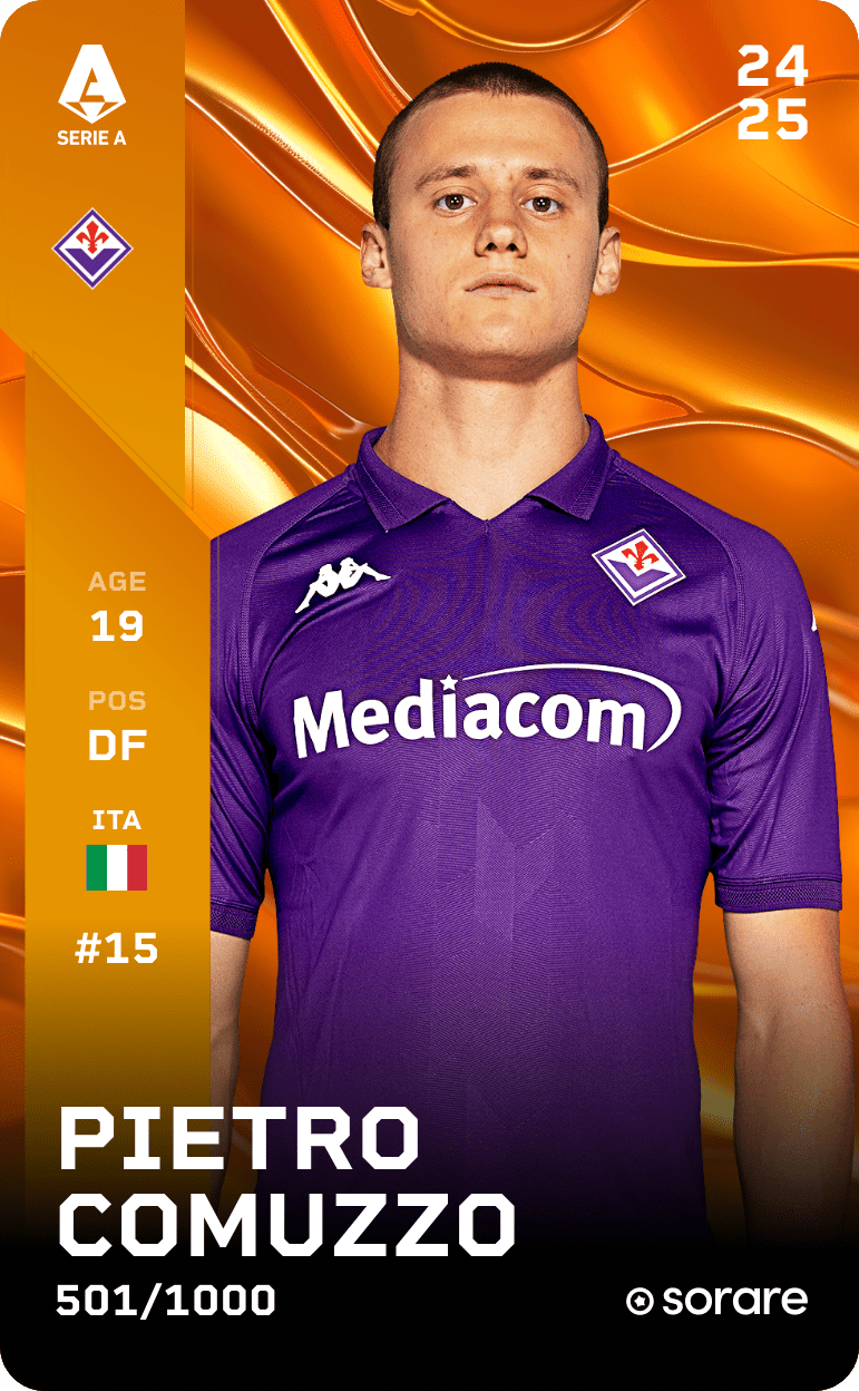Pietro Comuzzo 2024-25 • Limited 501/1000