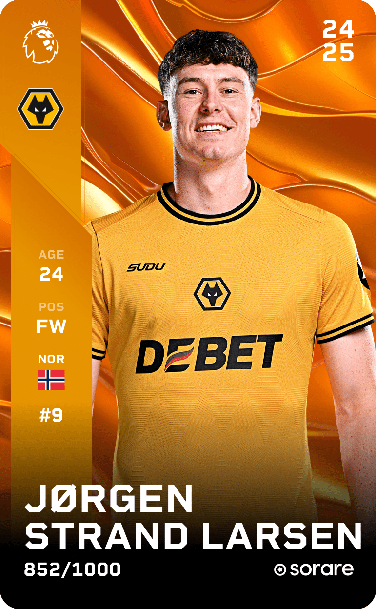 Jørgen Larsen 2024-25 • Limited 852/1000