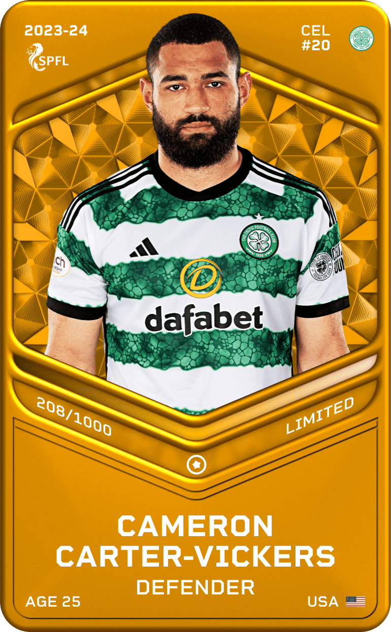 Cameron Carter-Vickers 2023-24 • Limited 208/1000