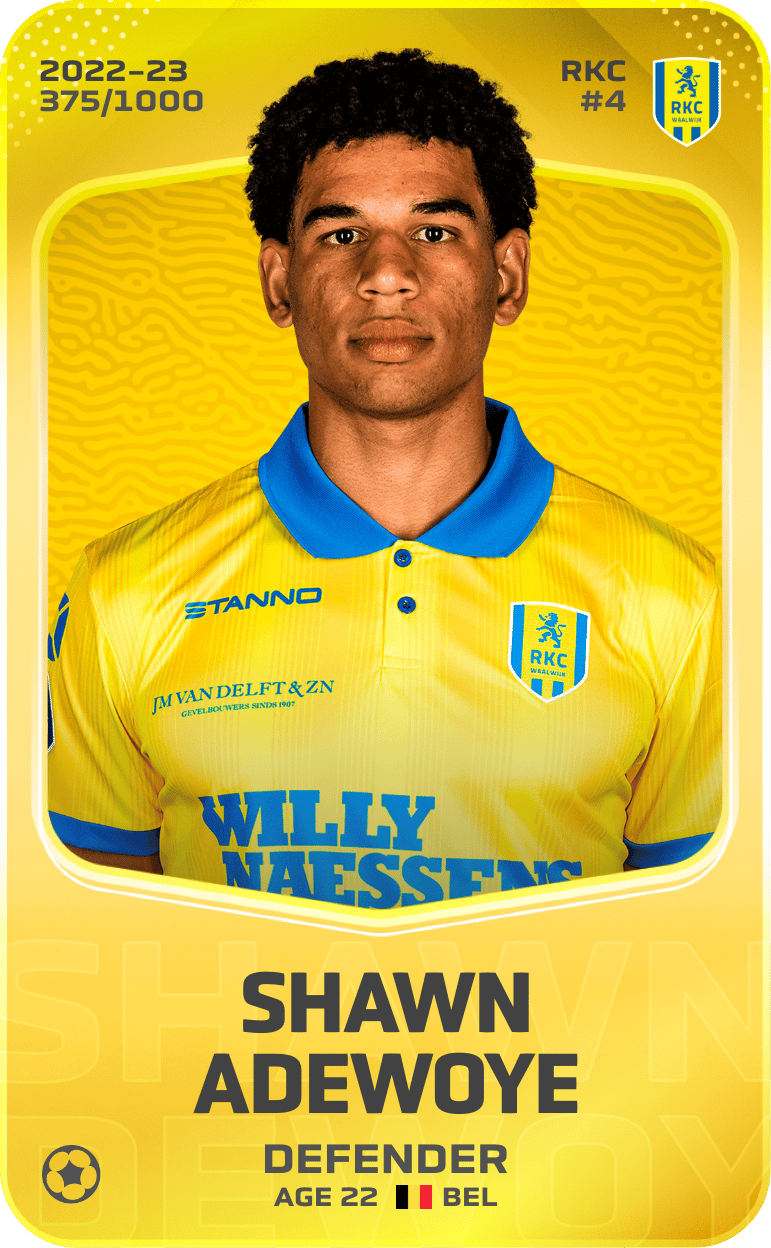 Shawn Adewoye 2022-23 • Limited 375/1000