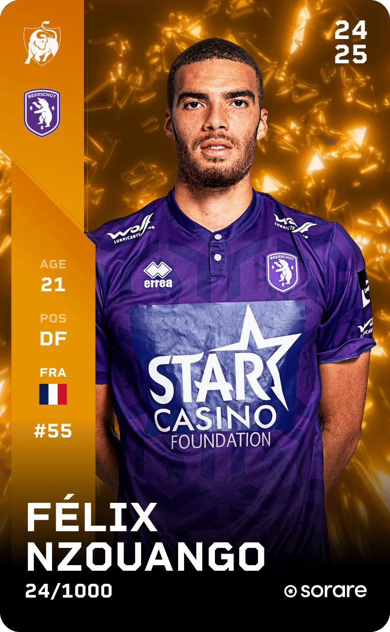 Félix Nzouango 2024-25 • Limited 24/1000
