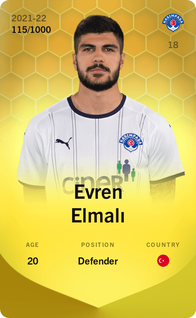 Evren Elmalı 2021-22 • Limited 115/1000