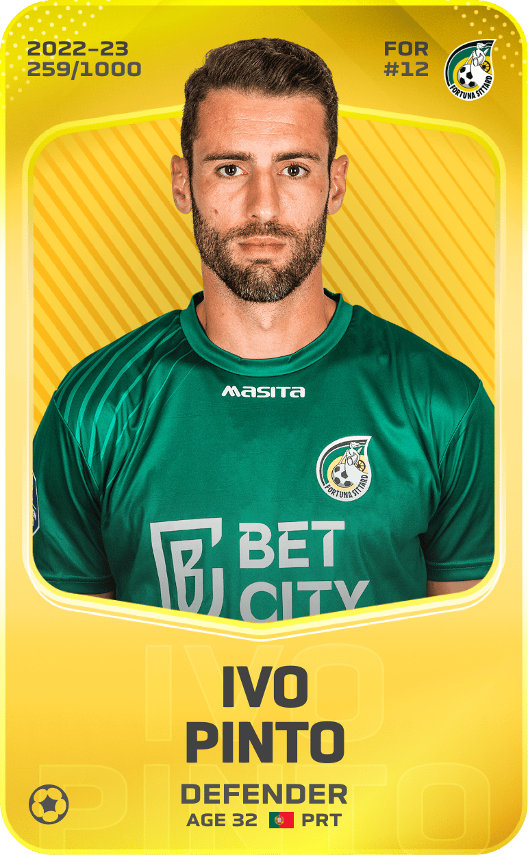 Ivo Pinto 2022-23 • Limited 259/1000