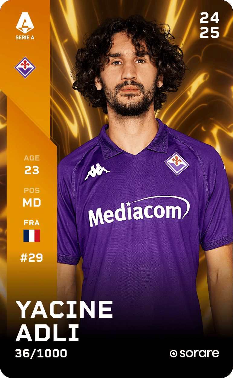 Yacine Adli 2024-25 • Limited 36/1000