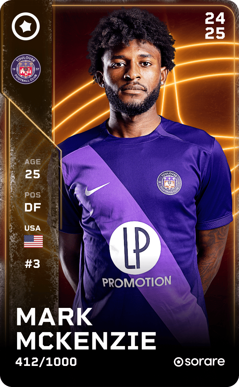 Mark McKenzie 2024-25 • Limited 412/1000