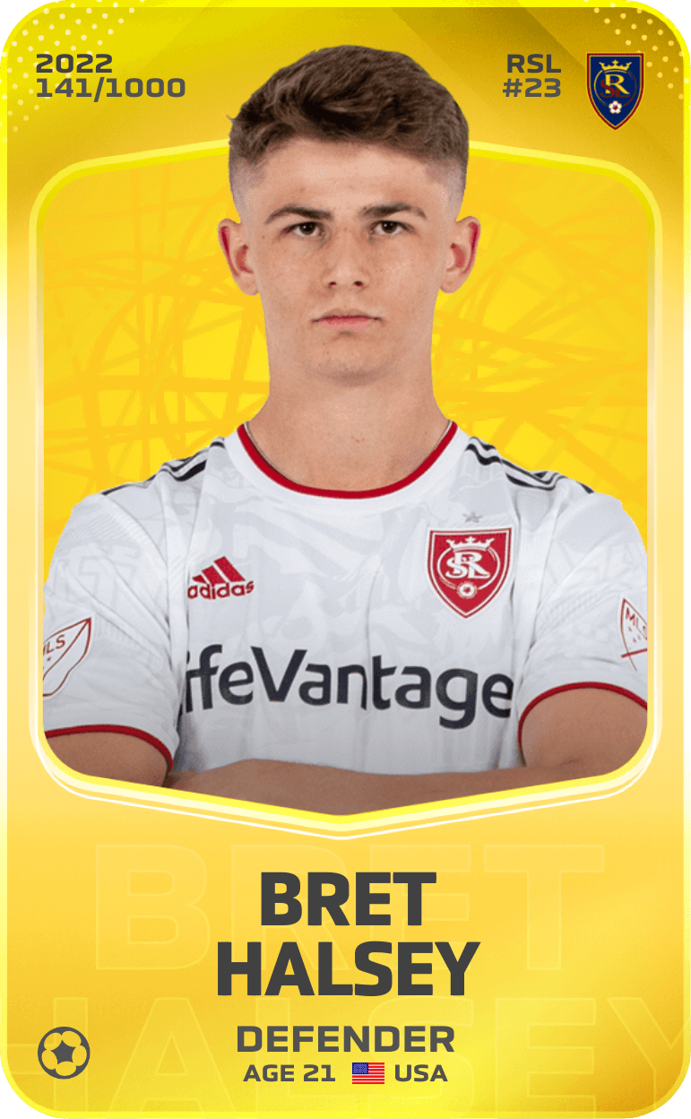 Bret Halsey 2022-23 • Limited 141/1000