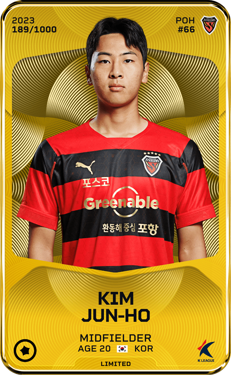Kim Jun-Ho 2023-24 • Limited 189/1000