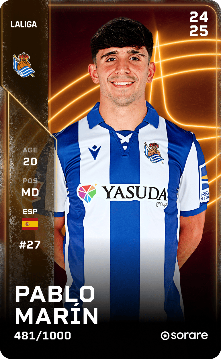 Pablo Marín 2024-25 • Limited 481/1000