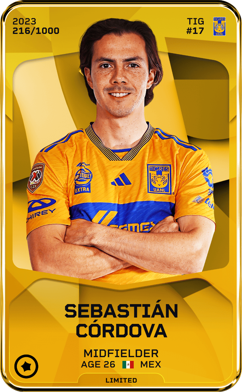 Sebastián Córdova 2023-24 • Limited 216/1000