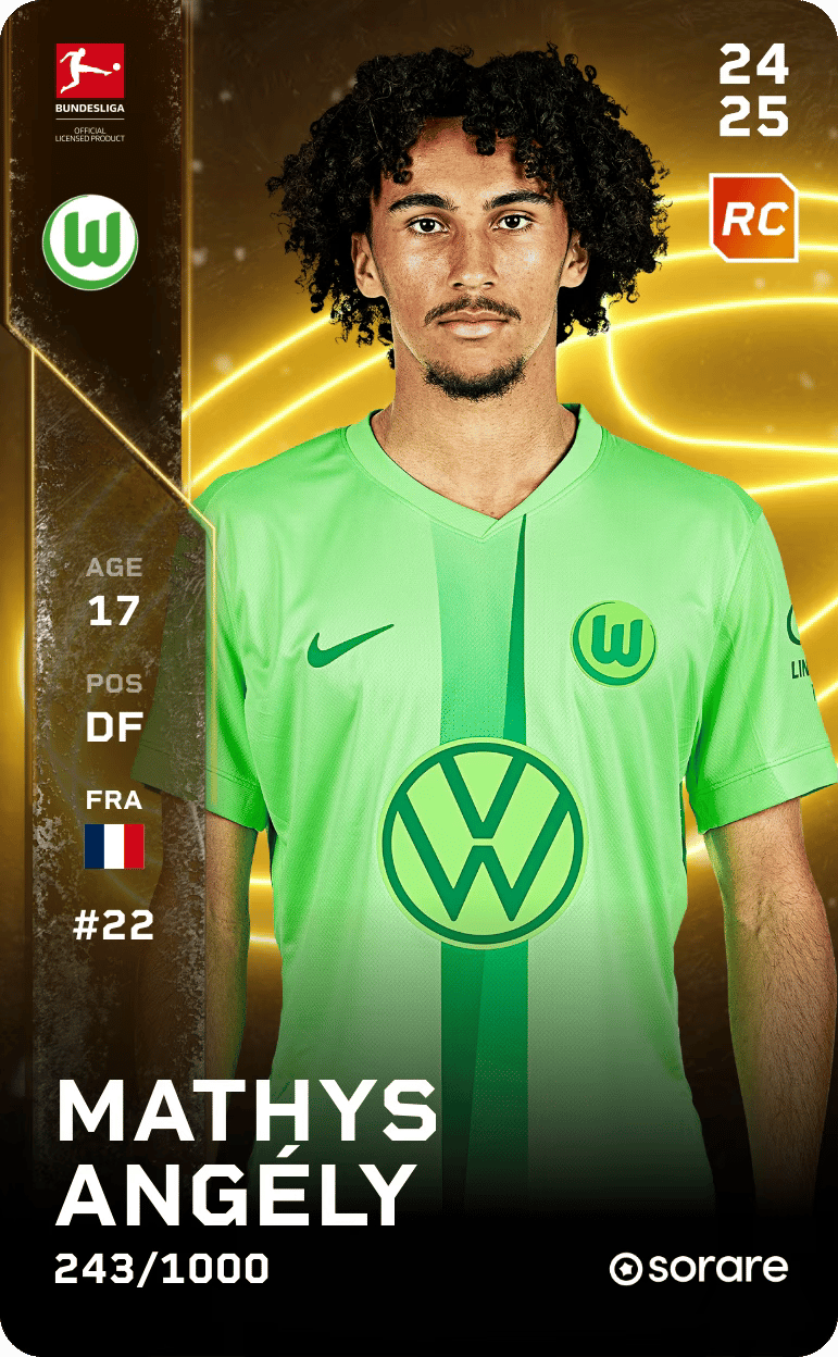 Mathys Angély 2024-25 • Limited 243/1000
