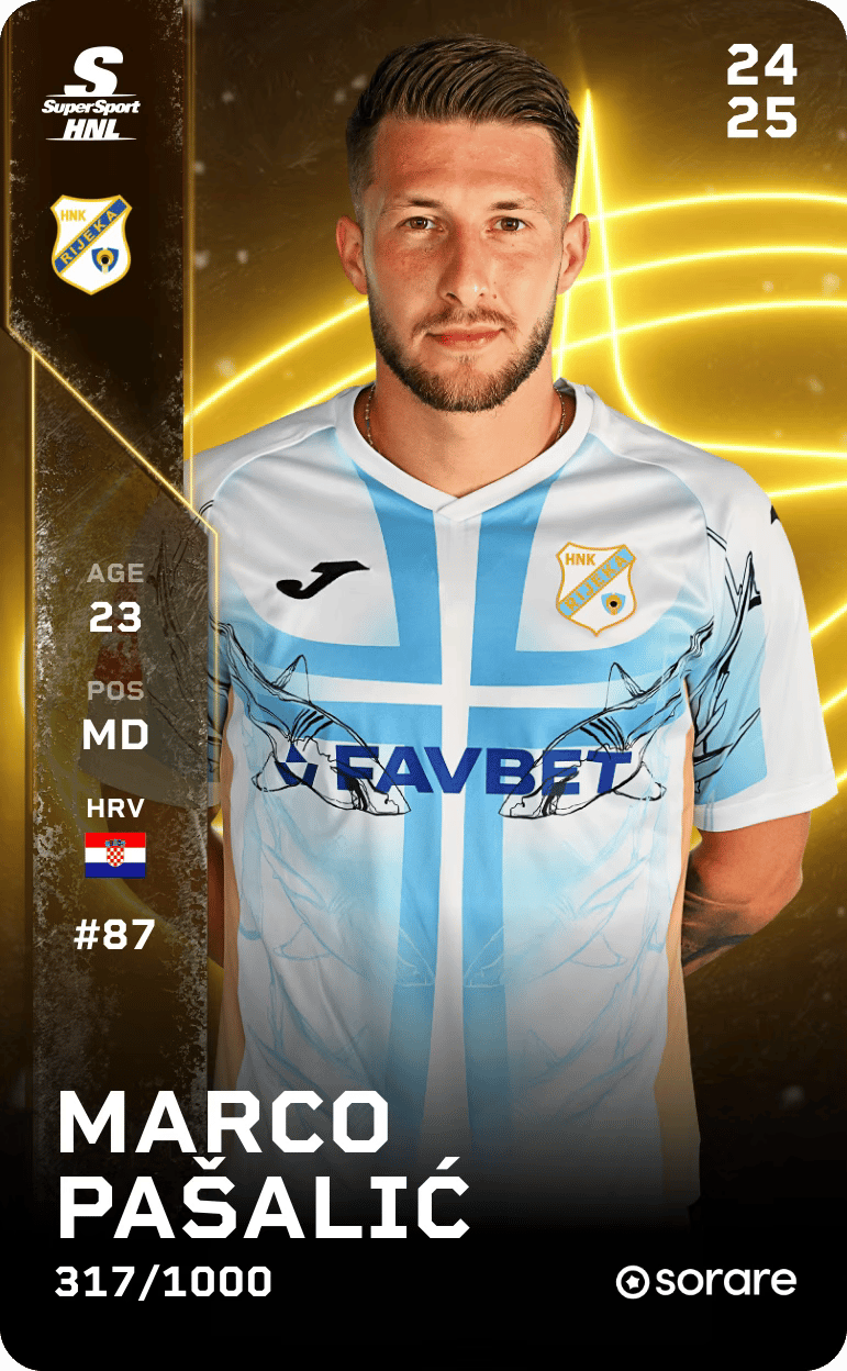 Marco Pašalić 2024-25 • Limited 317/1000