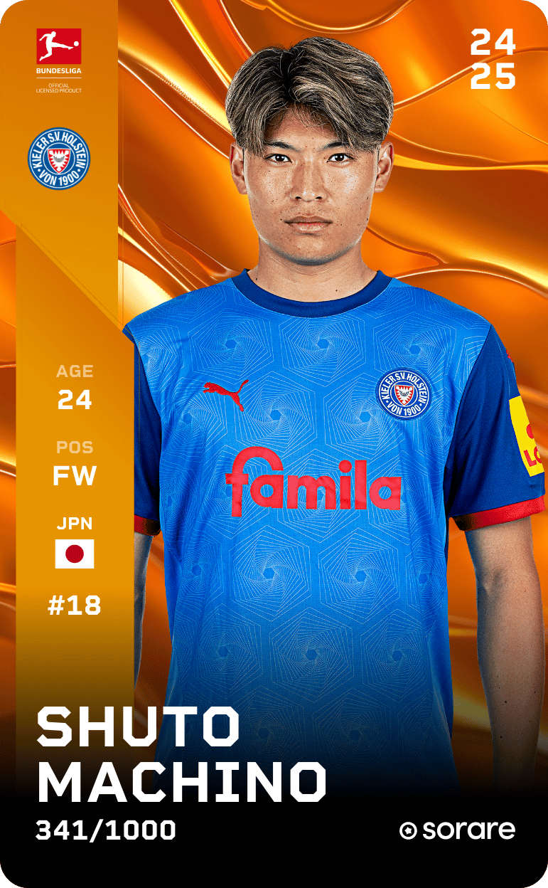 Shuto Machino 2024-25 • Limited 341/1000